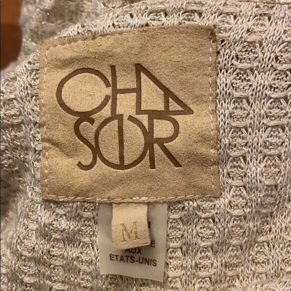 Chaser Brand Oatmeal Sweater Medium - Picture 2 of 5